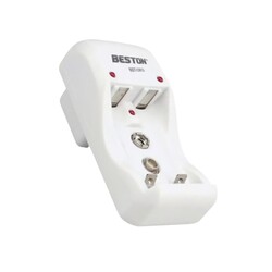 Robo90 - Beston BST-C812 Pil Sarj Cihazı 9V- AA - AAA