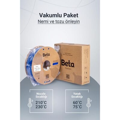 Beta PLA+ Filament Fluorescent - Mavi