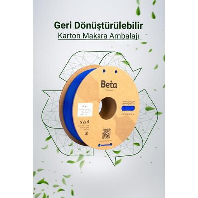 Beta PLA+ Filament Fluorescent - Mavi