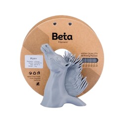 Beta - Beta PLA+ Filament - Gri (Grey) - 1 Kg