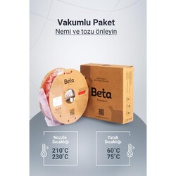 Beta PLA+ Filament - Kırmızı (Kiss Red) - 1 Kg - Thumbnail