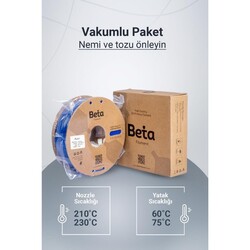 Beta PLA+ Filament - Neon Mavi (Fluorescent) - 1 Kg - Thumbnail