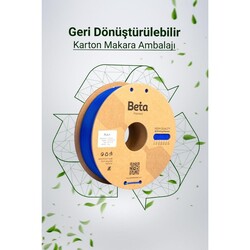 Beta PLA+ Filament - Neon Mavi (Fluorescent) - 1 Kg - Thumbnail