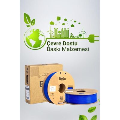 Beta PLA+ Filament - Neon Mavi (Fluorescent) - 1 Kg