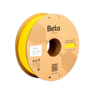 Beta PLA+ Filament - Sarı (Cyber Yellow) - 1 Kg