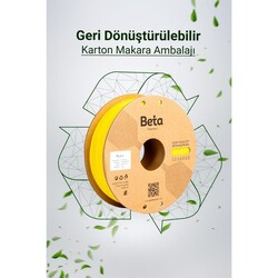 Beta PLA+ Filament - Sarı (Cyber Yellow) - 1 Kg - Thumbnail