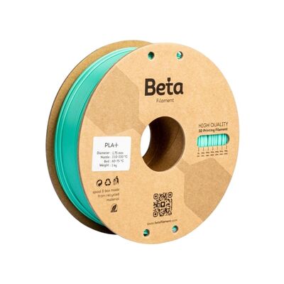 Beta PLA+ Filament - Su Yeşili (Aqua Green) - 1 Kg