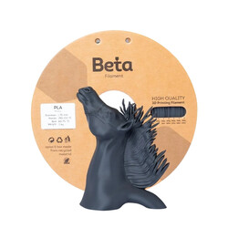 Beta PLA-Matte Filament Ash Grey - 1.75mm 1 Kg - Thumbnail