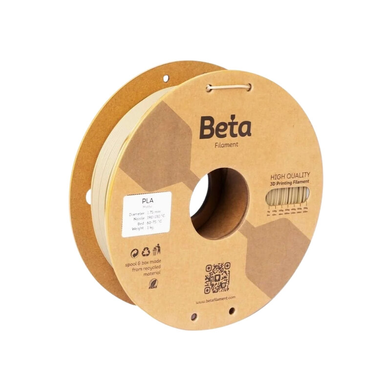 Beta PLA-Matte Filament Kraft - 1.75mm 1 Kg