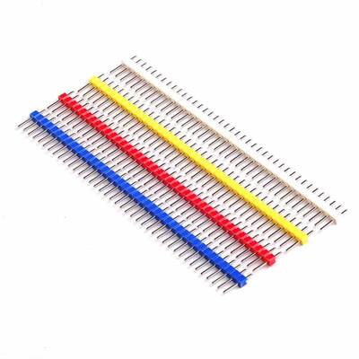 Beyaz Header Erkek 1x40 Pin - 2.54 Mm Tek Sıra