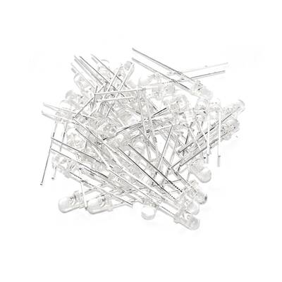 Beyaz Led - 5mm - 100 Adet