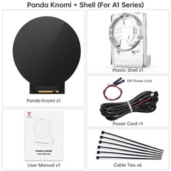 BIGTREETECH Panda Knomi Mini Ekran - Bambu Lab A1 Serisi Uyumlu - Thumbnail
