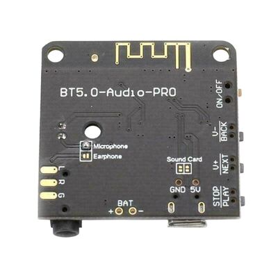 VHM-314 BT5.0 PRO Bluetooth Ses Alıcı Kartı MP3 Modülü -Mikrofonlu