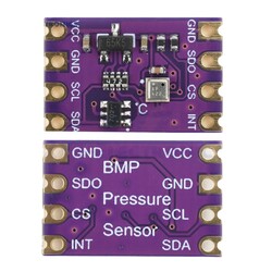 BMP580 Sıcaklık Barometrik Basınç Sensörü Modülü - I2C - SPI - Thumbnail