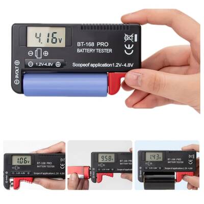 BT-168 Pro Pil Test Cihazı - Pil Kapasite ölçer