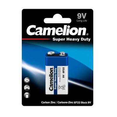 Camelion 9V Pil - Long Life - 6F22-BP1B