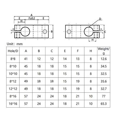 Çapraz Mil Sabitleyici-Tutucu - 8x8