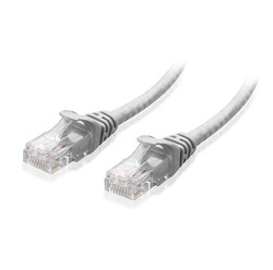 CAT6 RJ45 Ethernet Kablosu - 2 Metre - Gri - Thumbnail