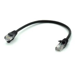 Robo90 - CAT6 RJ45 Ethernet Kablosu - 50cm - Siyah