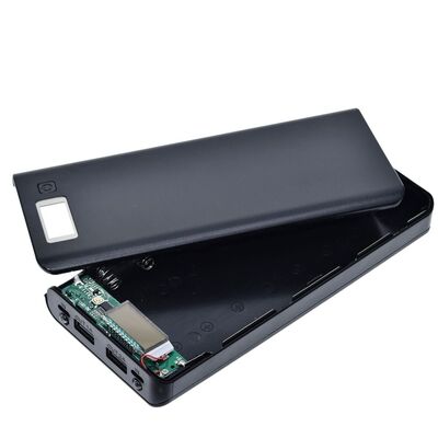 Çift USB 8'li 18650 Power Bank Pil Kutusu- Micro USB