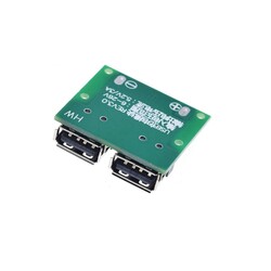 Çift USB Düşürücü Voltaj Regülatörü - 5V-3A - Thumbnail