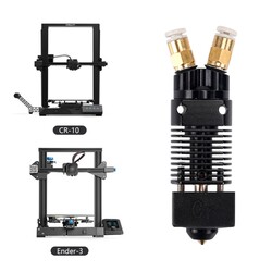 CR10(MK8) Çift Renkli Hotend Seti-Ender 3-Pro-V2 Uyumlu - Thumbnail