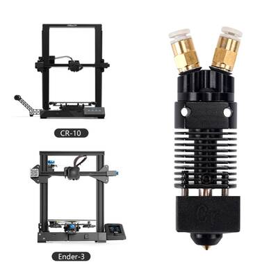 CR10(MK8) Çift Renkli Hotend Seti-Ender 3-Pro-V2 Uyumlu