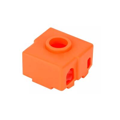 Creality CR-6 SE Alüminyum Isıtıcı Blok Silikon Kılıf - Turuncu