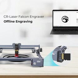 Creality Cr-Laser Falcon Lazer Gravür Makinesi - 10W - Thumbnail