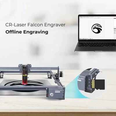 Creality Cr-Laser Falcon Lazer Gravür Makinesi - 10W