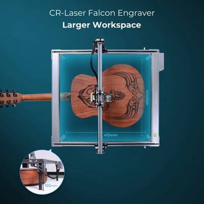 Creality Cr-Laser Falcon Lazer Gravür Makinesi - 10W