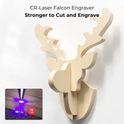 Creality Cr-Laser Falcon Lazer Gravür Makinesi - 10W