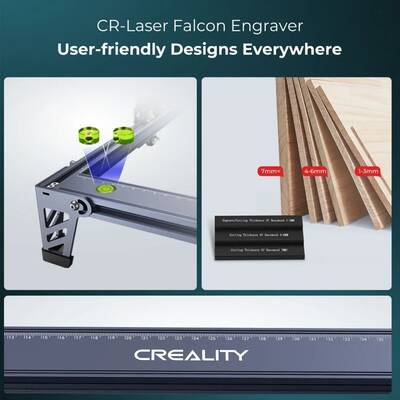 Creality Cr-Laser Falcon Lazer Gravür Makinesi - 10W