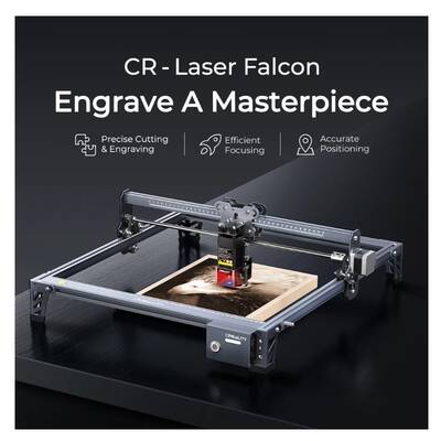 Creality Cr-Laser Falcon Lazer Gravür Makinesi - 5W