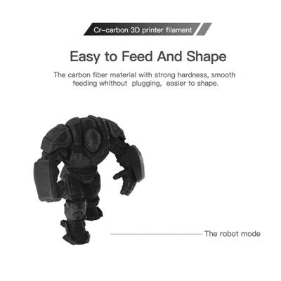 Creality CR-PLA Carbon Fiber Filament - Siyah - 1 Kg