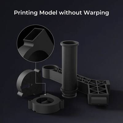 Creality CR-PLA Carbon Fiber Filament - Siyah - 1 Kg