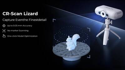 Creality CR-Scan Lizard Luxury - 3D Tarayıcı