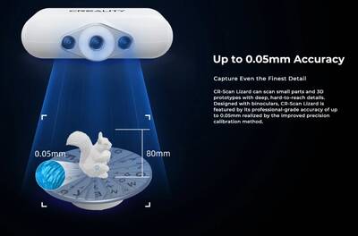 Creality CR-Scan Lizard Luxury - 3D Tarayıcı