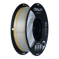Creality CR-Silk Filament - Altın - Gümüş - 1 Kg - Çift Renkli - Thumbnail