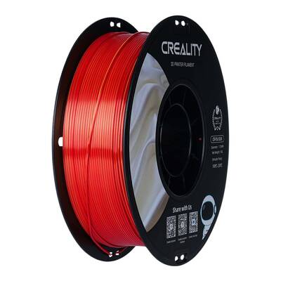 Creality CR-Silk Filament - Altın - Kırmızı - 1 Kg - Çift Renkli
