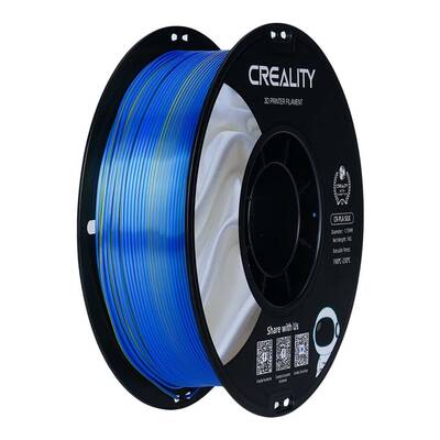Creality CR-Silk Filament - Sarı - Mavi - 1 Kg - Çift Renkli