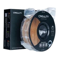 Creality CR-Wood Filament - Beyaz Çam - 1 Kg - Ahşap - Thumbnail