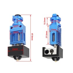 Creality CR10 Hotend Seti - Mavi - Ender 3-Pro-V2 Serisi Uyumlu - Thumbnail
