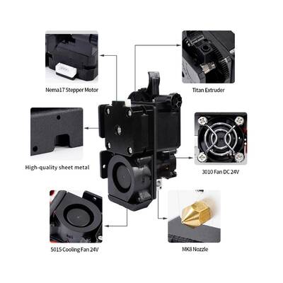 Creality Ender 3/3 Pro Titan Direct Driver Kiti - 24V