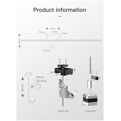 Creality Ender 3 Çift Z Ekseni Upgrade Kiti - Orijinal - Thumbnail