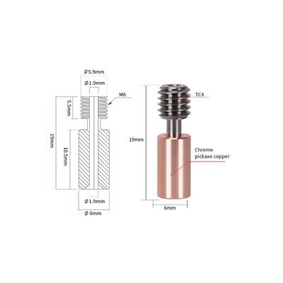 Creality Ender 3 S1 - S1 Pro Bimetal Sprite Barel - 500°C
