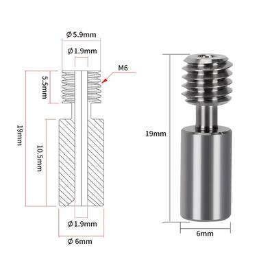 Creality Ender 3 S1-S1 Pro Titanyum Barel 