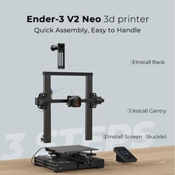 Creality Ender 3 V2 NEO 3D Yazıcı - Yeni Versiyon - Thumbnail