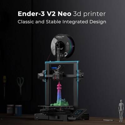 Creality Ender 3 V2 NEO 3D Yazıcı - Yeni Versiyon