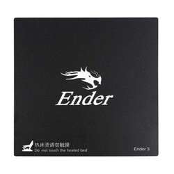 Creality Ender Isıtıcı Tabla Yüzeyi-Yapışkanlı-235x235mm - Thumbnail
